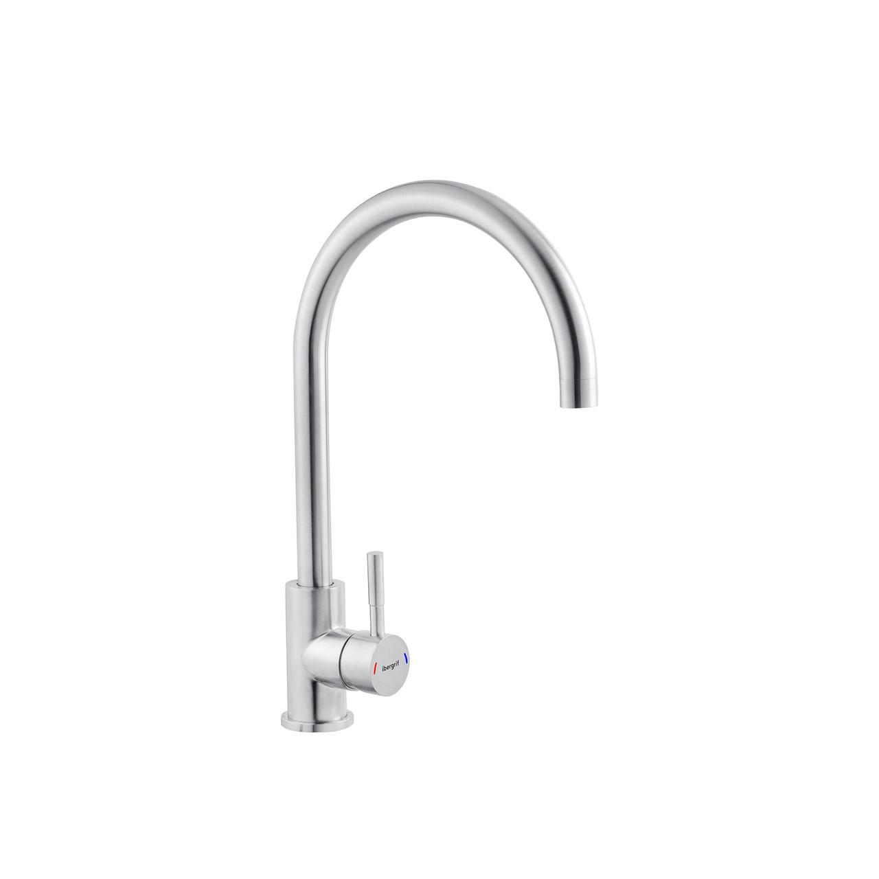 Змішувач для кухні IBERGRIF M22110 Сатин (CV028491)