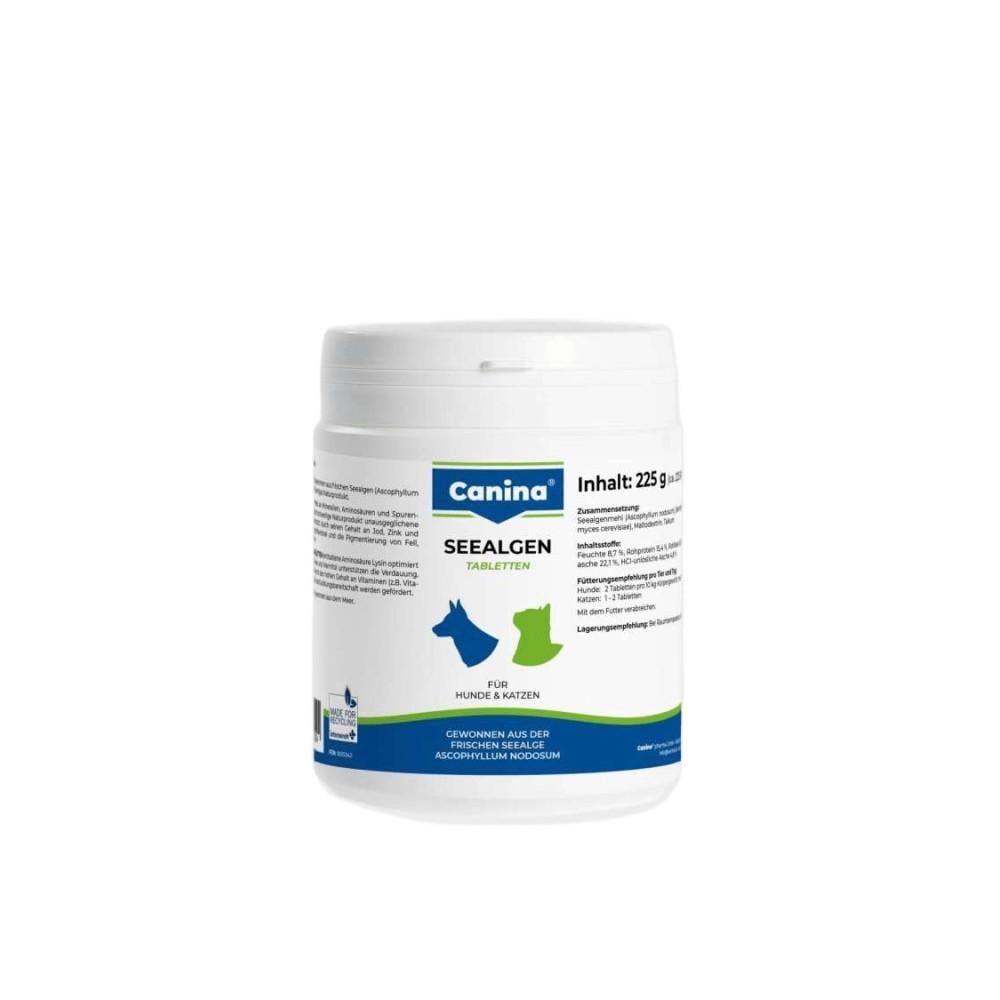 Витамины для кошек и собак Canina Seealgen Tabletten для пигментации шерсти 220 табл/225 г (130504 AD)