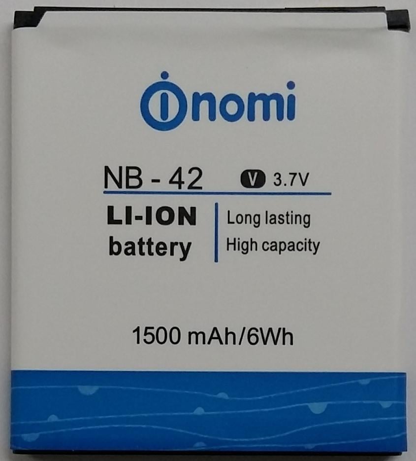 Аккумулятор для Nomi NB-42/i401 Colt