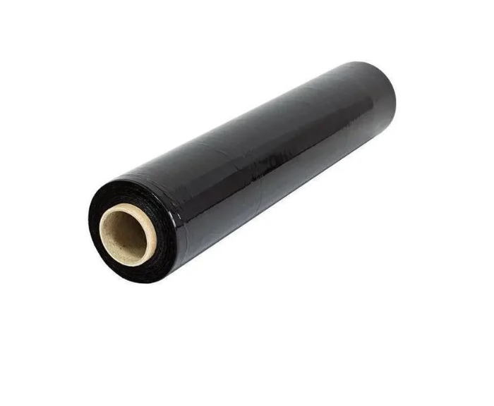 Стрейч пленка первичная 300 м х 50 см 20 мкм Черный (1805491857) - фото 1 Стрейч пленка первичная 300 м х 50 см 20 мкм Черный (1805491857) - фото 1