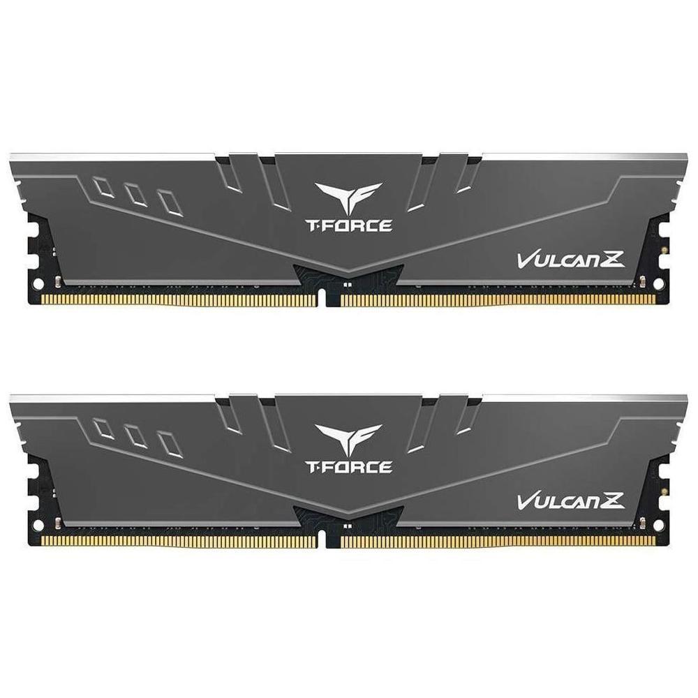 Оперативна пам'ять Team T-Force Vulcan Z DDR4 16 Гб 2x8 ГБ 3200 МГц CL16 Сірий (633306)