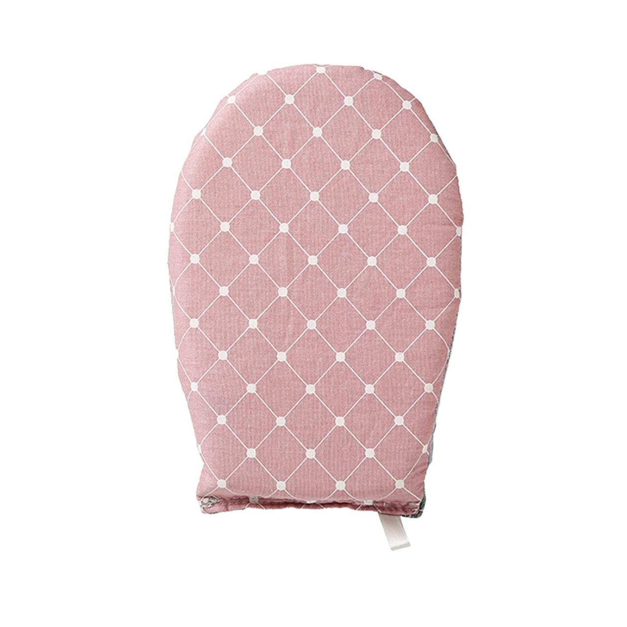 Рукавичка термоізоляційна для прасування та відпарювання одягу Рожевий (2610823737) - фото 9