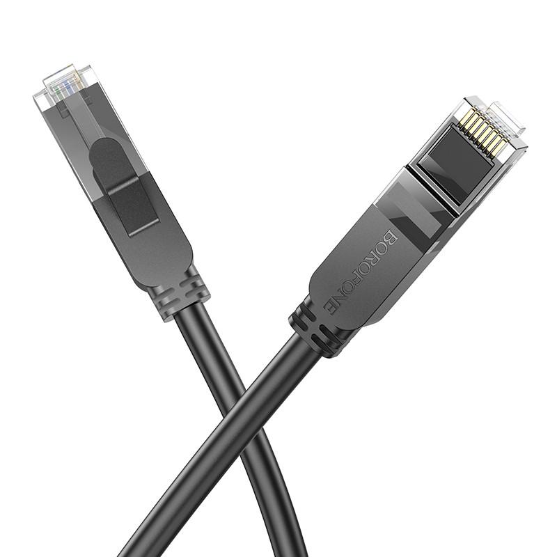 Кабель сетевой RJ45 Borofone BUS01 для интернета Cat6/1Gbps/3 м - фото 5
