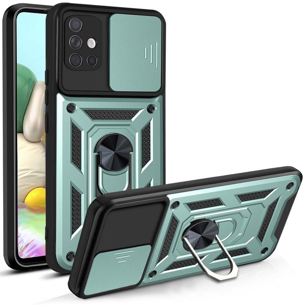 Чехол с защитой камеры 3DGuard Samsung Galaxy A71 A715 Mint (32478-14)