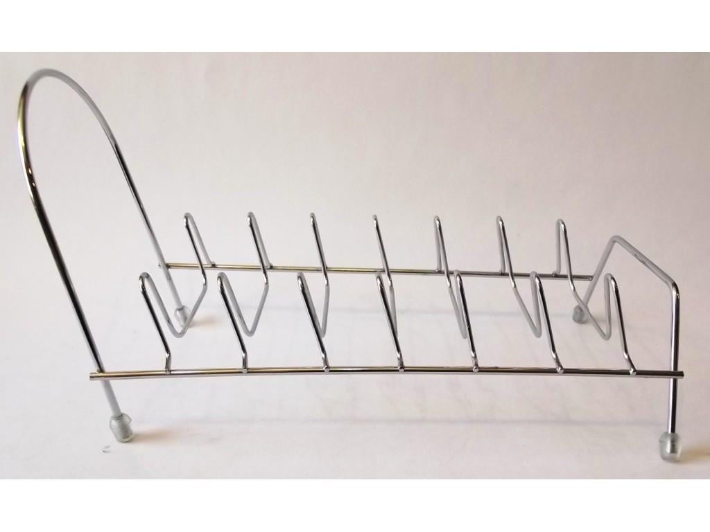 Сушарка металева для тарілок/кришок настільна