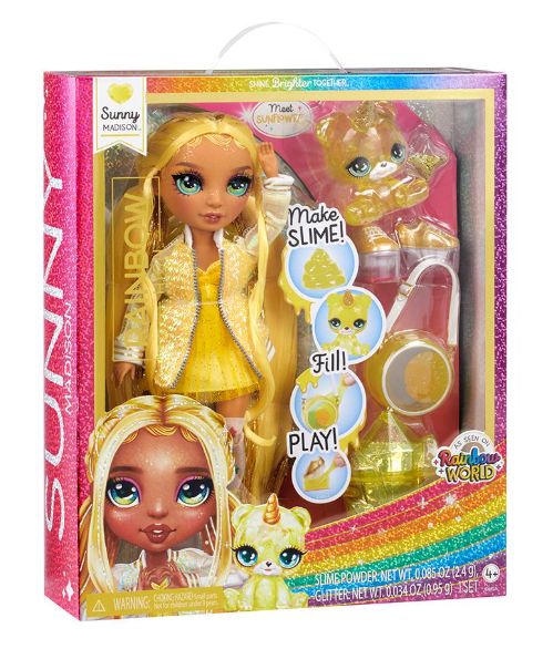 Набір ігровий з лялькою Rainbow High Classic САННІ зі слаймом (MTT-182387)