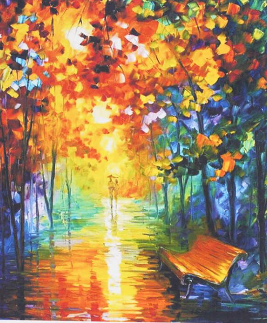 Картина за номерами TK Group 32051 30 Осінній парк 40х30 см (121769)