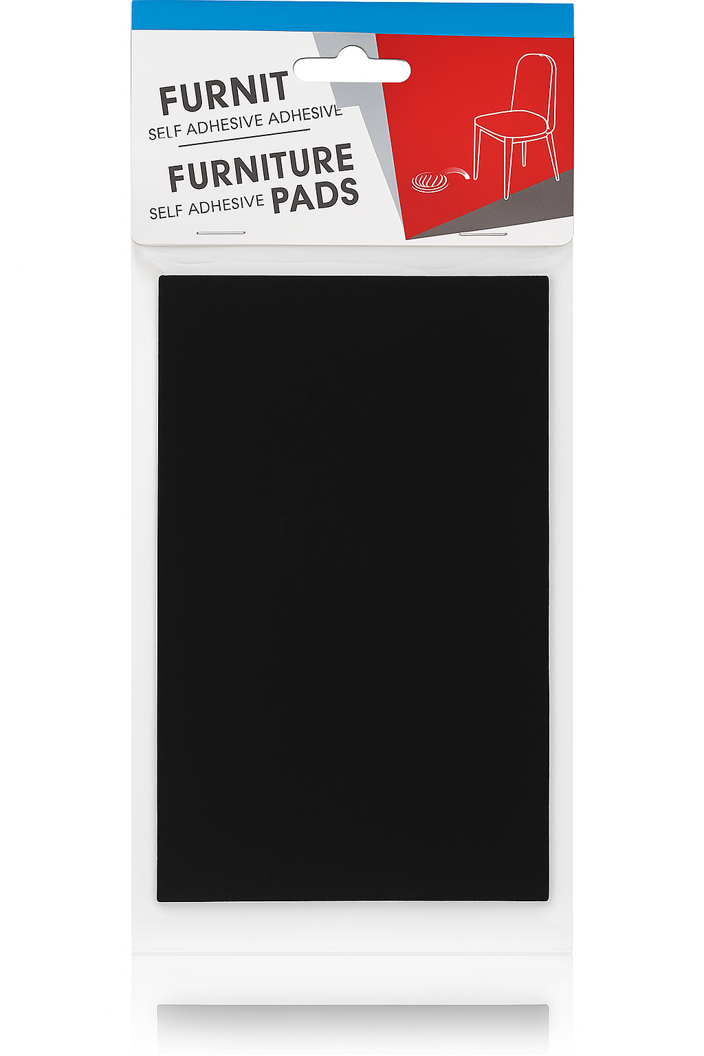 Наклейка мебельная защитная Stenson R94804 прямоугольная форма 10x15 см (605370)