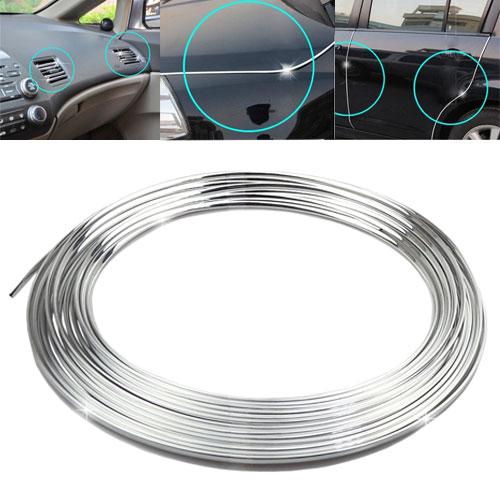 Молдинг стрічка декоративна для авто 13 м Хром (1896) - фото 2 Молдинг стрічка декоративна для авто 13 м Хром (1896) - фото 2