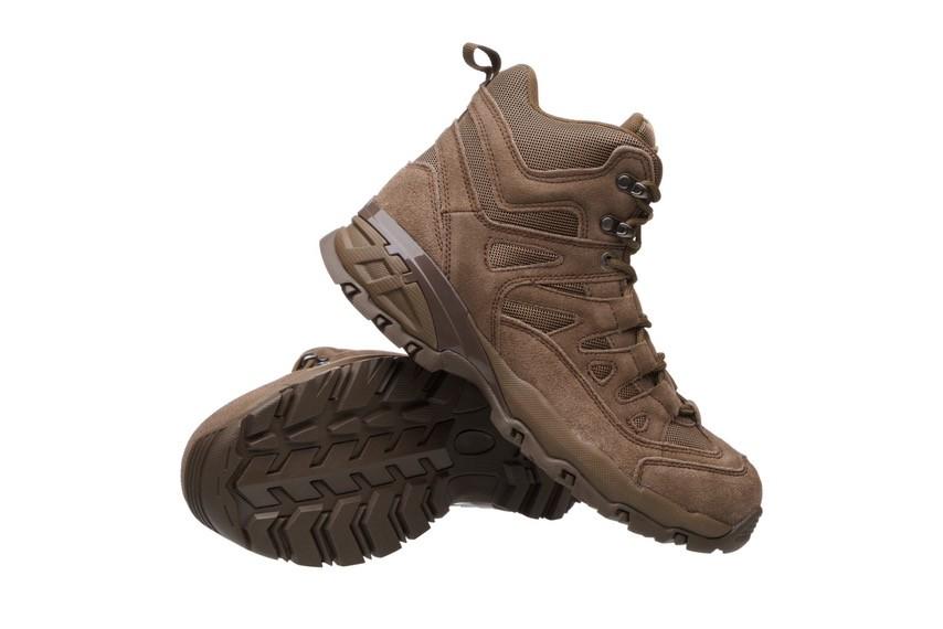 Ботинки мужские Mil-Tec Squad Boots 5 демисезонные на шнуровке Brown (69152947) - фото 2