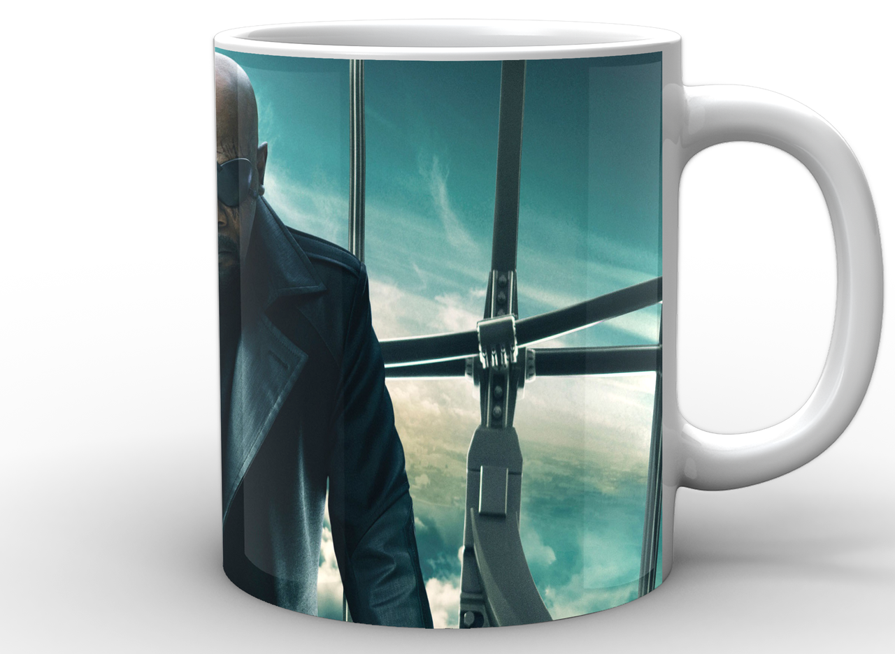 Чашка GeekLand Captain America Ник Фьюри 330 мл (CA.02.044)