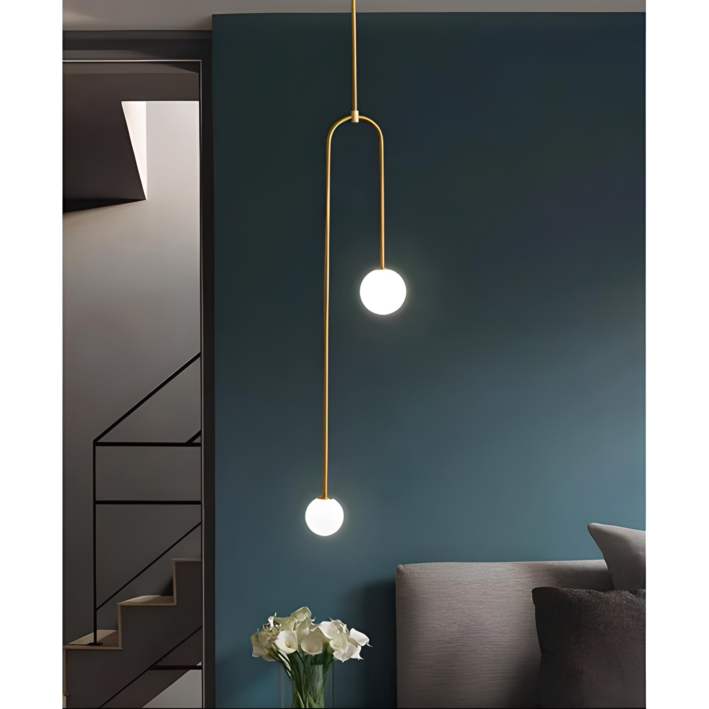 Подвес Berry 165 см Gold/White (039048)