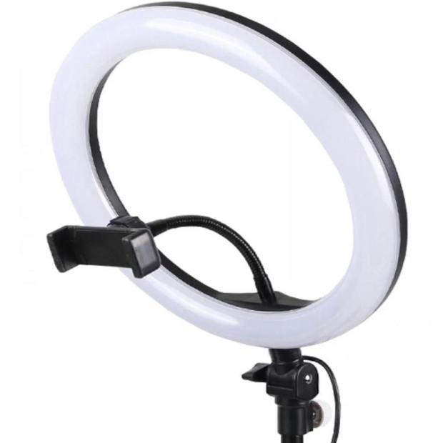 Кільцева лампа для селфі Ring Light 6900 LED USB 26см (016857) - фото 2