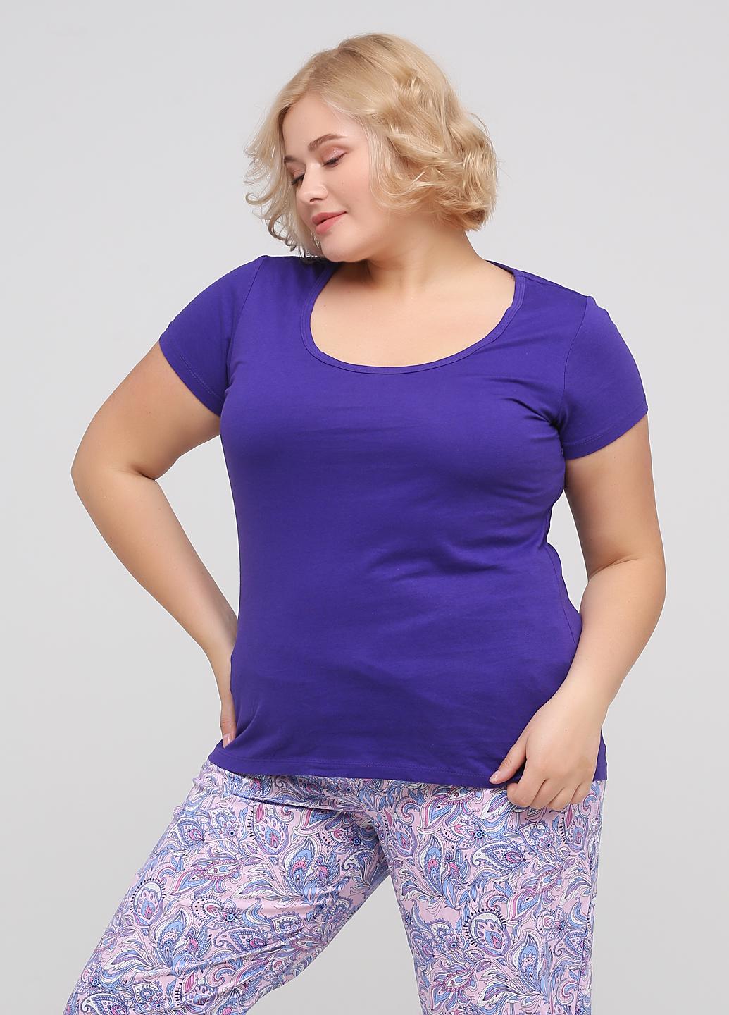 Футболка Esmara S Фиолетовый (284650b38)