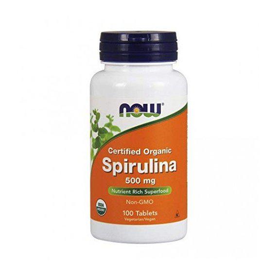 Спіруліна NOW Foods Spirulina 500 мг 100 Tabs