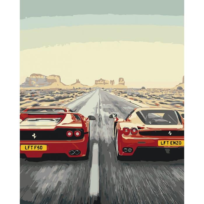 Картина по номерам Идейка "Адреналин" 40х50 см (KHO2513)