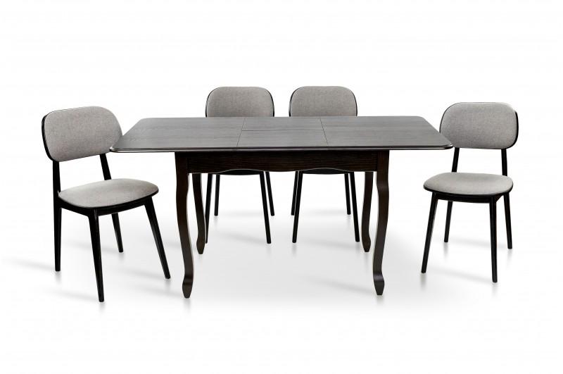 Стол-трансформер кухонный раскладной LEADER Венге/Шоколад (LDR-1147) - фото 3