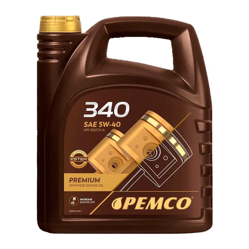 Моторное масло автомобильное Pemco 340 5W-40 4 л (PM0340-4)