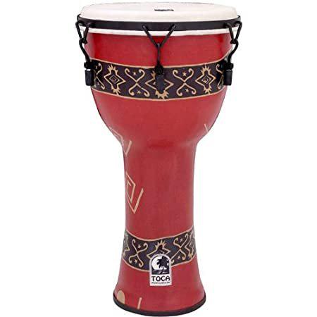 Джембе Toca Freestyle Mechanically Tuned SFDMX-12RP 12" Bali red (G-TO803238) - фото 1