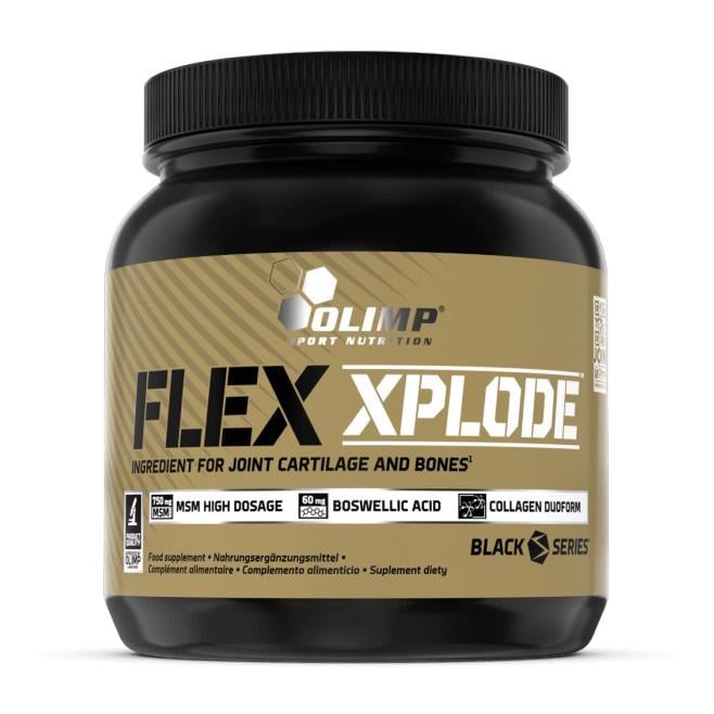 Хондропротектор Olimp Flex Xplode глюкозамин хондроитин и MSM с коллагеном и босвелией 504 г Грейпфрут