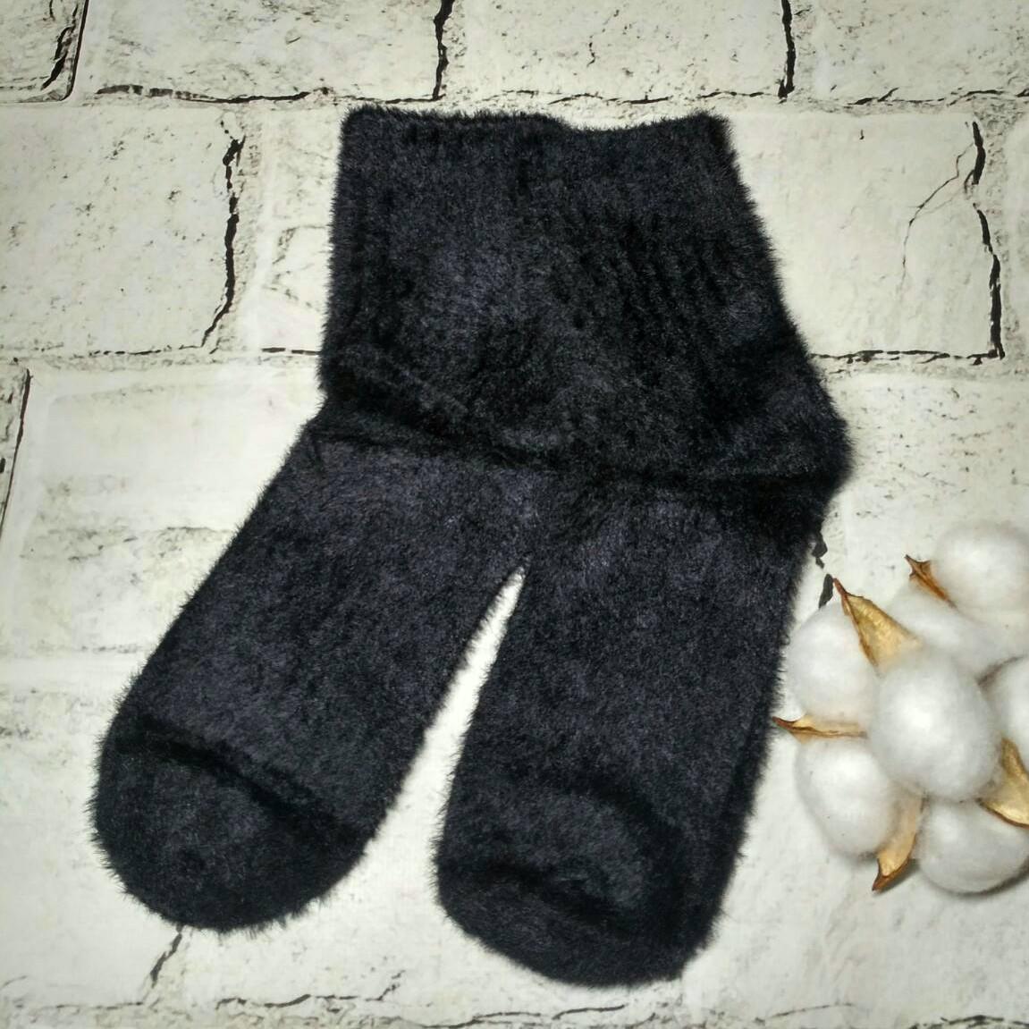 Термоноски женские норка/кашемир р. 37-42 Черный (B2638-4) Термоноски женские норка/кашемир р. 37-42 Черный (B2638-4)