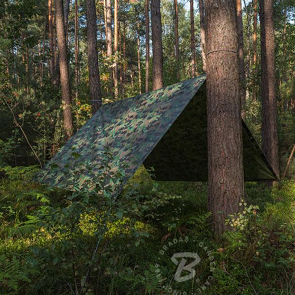 Тент Bradas CAMOforest 90 г/м² 1,5х5 м Камуфляжний (PLCF901,5/5) - фото 3