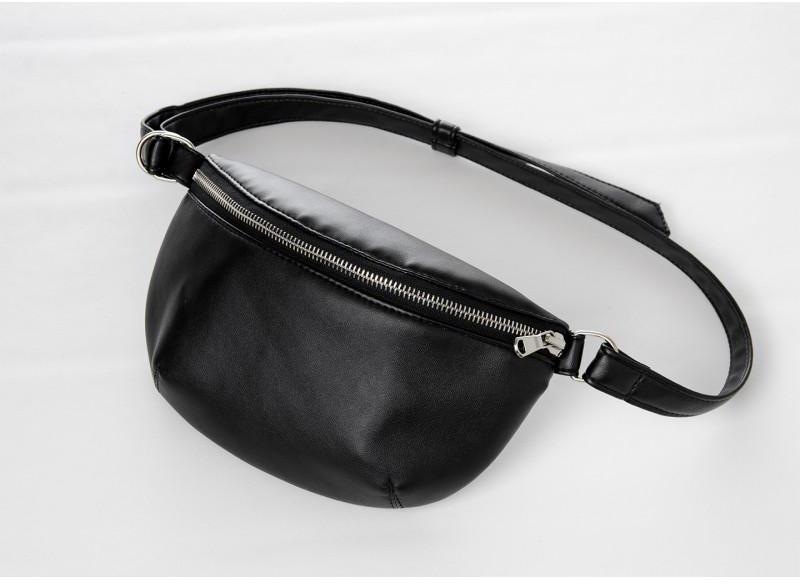 Сумка бананка поясная Sambag Polo SSS Black (86113002)