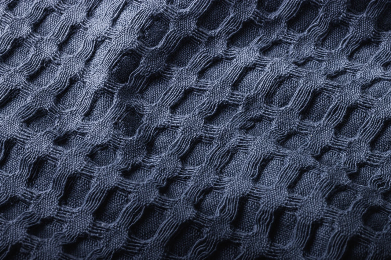 Плед вафельный HYGG семейный 230х250 см Серо-синий (311110) - фото 5 Плед вафельный HYGG семейный 230х250 см Серо-синий (311110) - фото 5