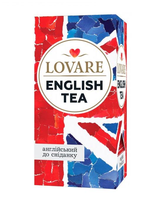 Чай Lovare Trevel English tea пакетований 24 шт. (12788)