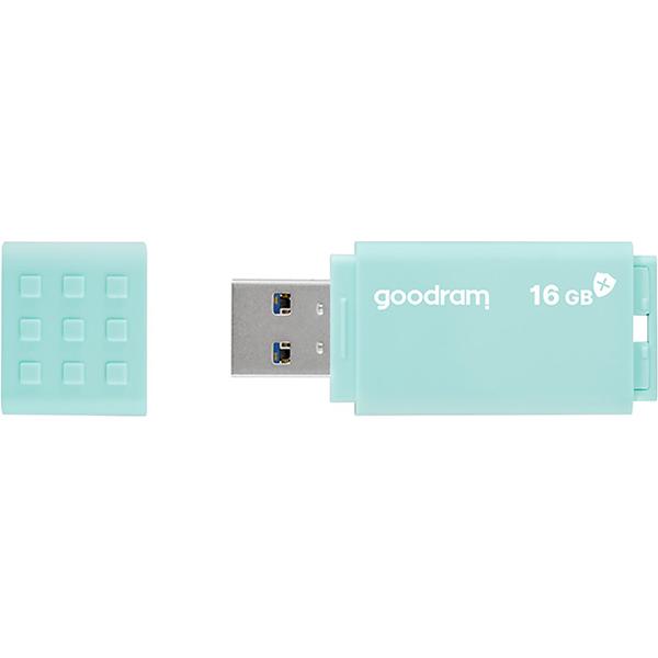 Флеш-пам'ять USB Goodram UME3-0160CRR11 16 ГБ Блакитний (599507) - фото 2