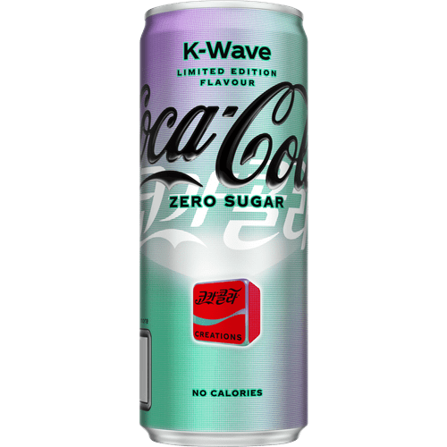 Напій Coca cola K-Wave Zero Sugar 330 мл (rtgvsbgre) - фото 1