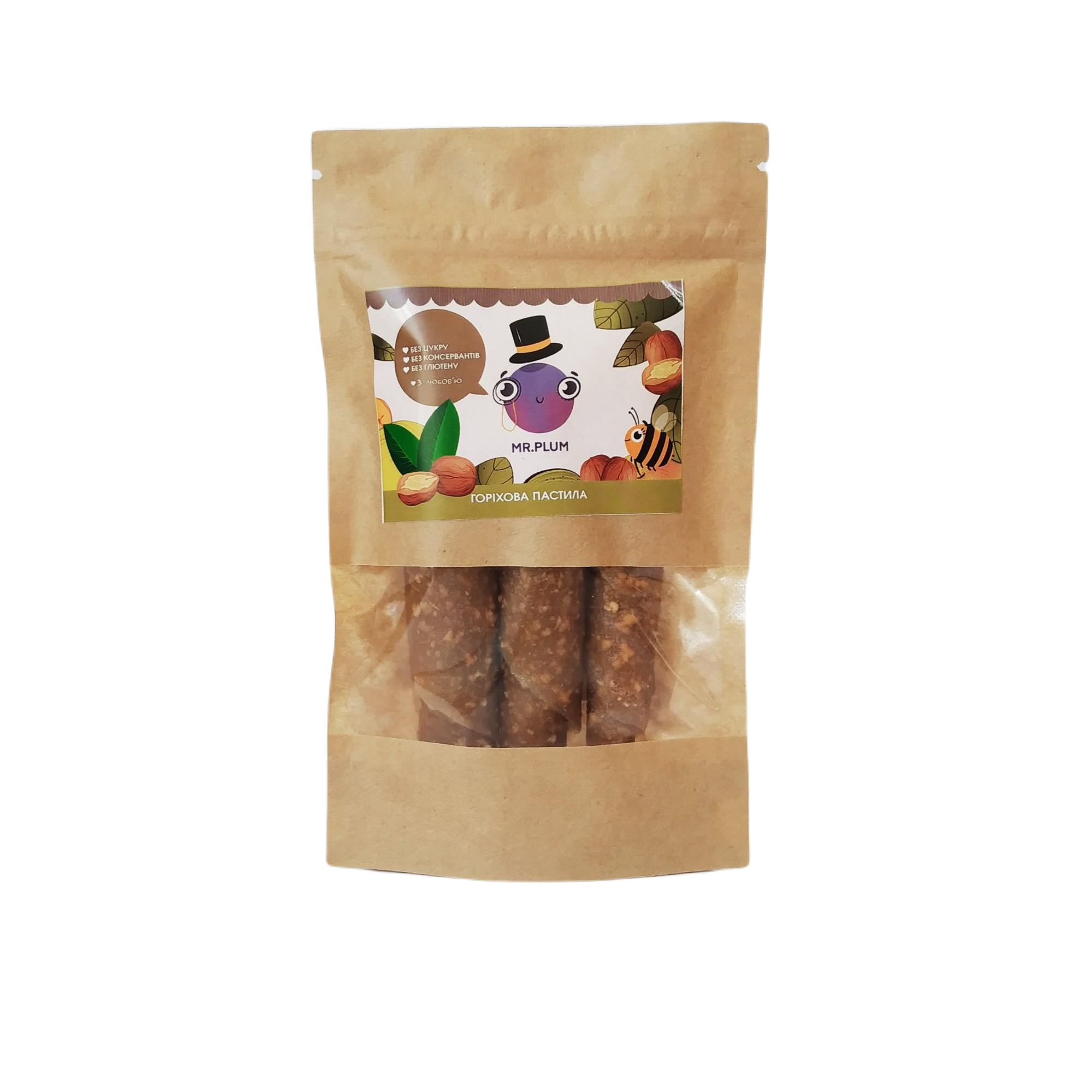 Пастила натуральная Mr.Plum Яблоко-Орехи 50 г