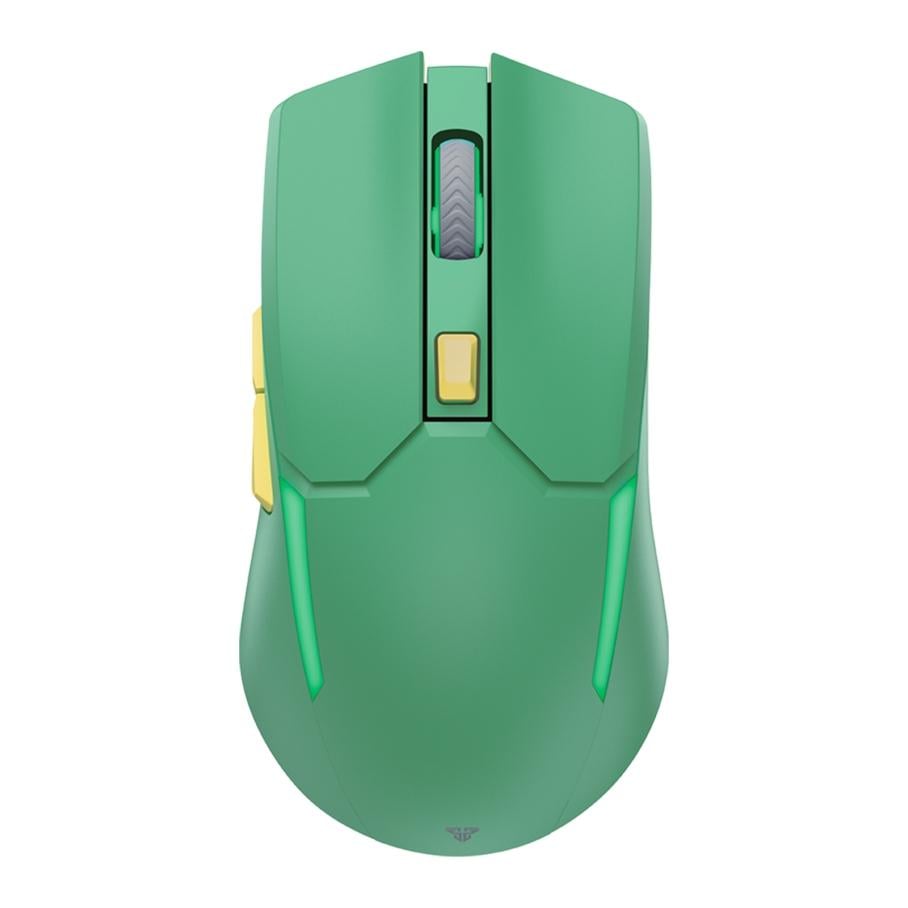 Мышь игровая беспроводная Fantech WGC2 Venom II Vibe оптическая PixArt 3220 4000 DPI RGB аккумулятор 300mAh 2.4GHz Green (36619480)