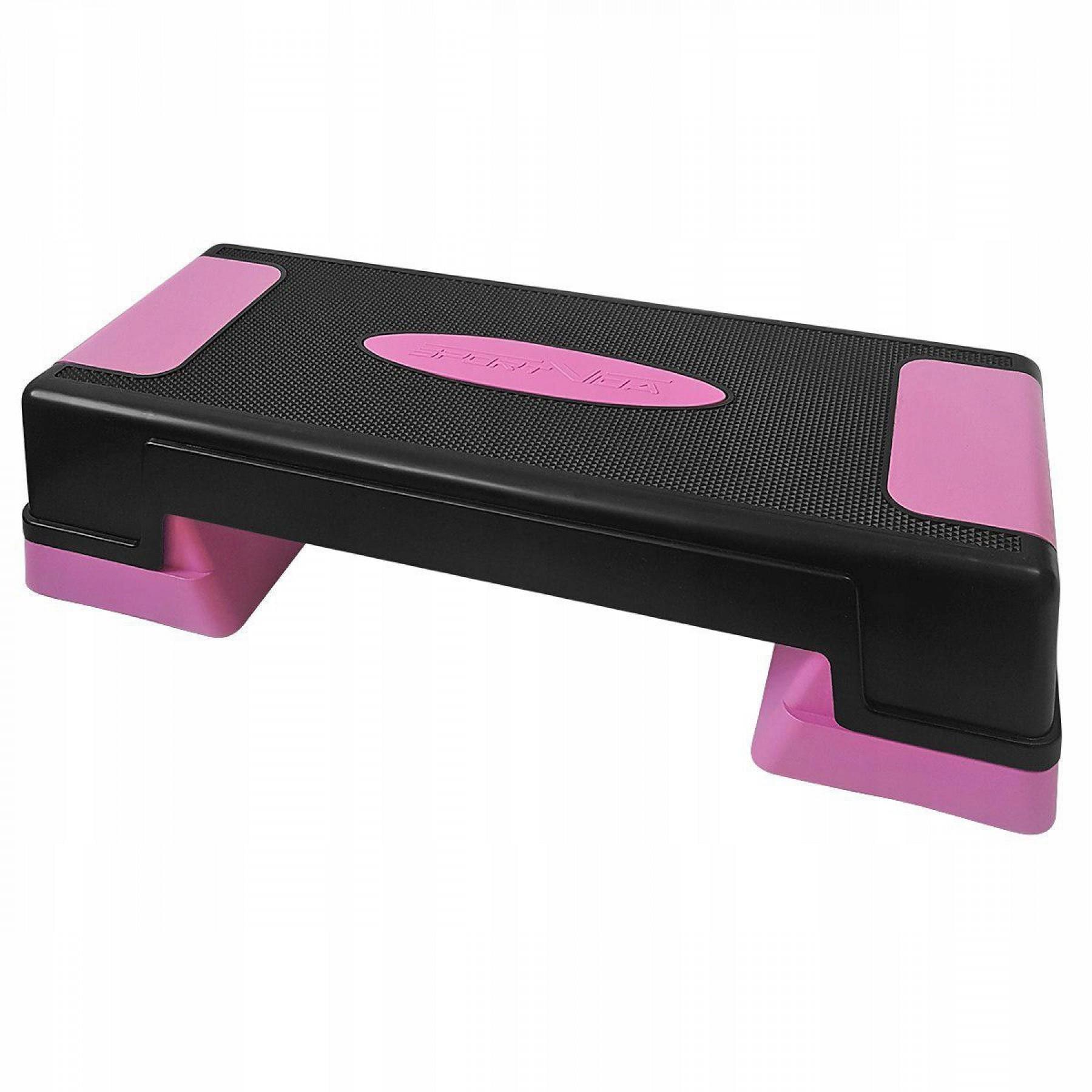 Степь-платформа SportVida 3-ступенчатая Black/Pink (20677) Степь-платформа SportVida 3-ступенчатая Black/Pink (20677)