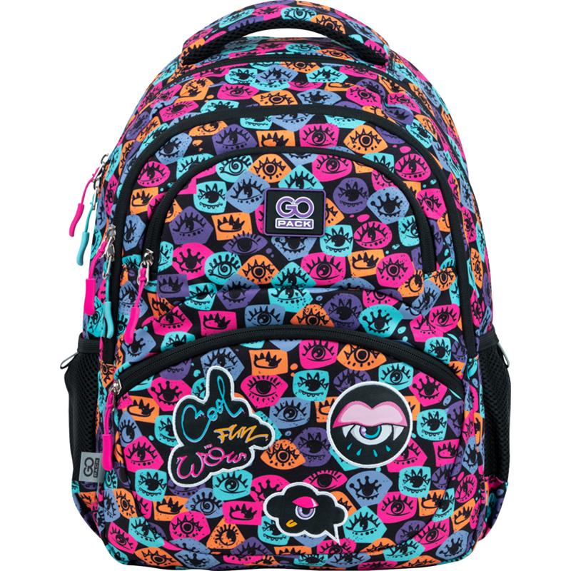 Рюкзак школьный GoPack Education Emotions 39x29,5x12 см 17 л (GO22-175M-4)