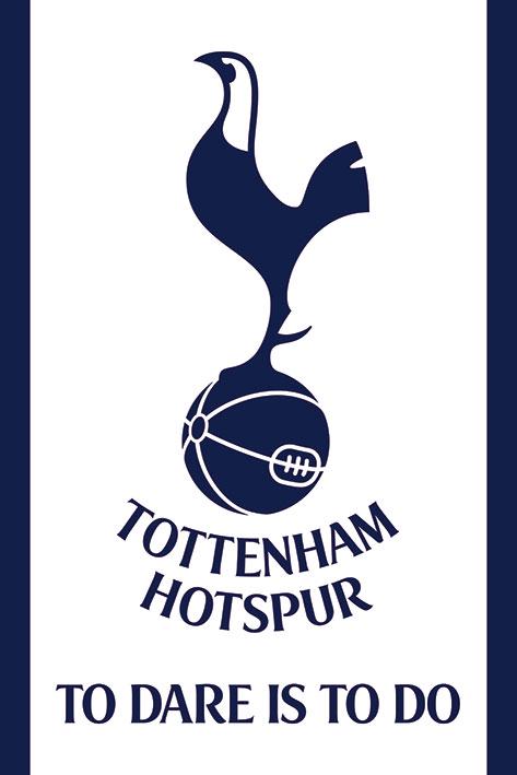 Постер плакат Тоттенхэм Хотспур/Tottenham Hotspur FC To Dare Is To Do 61x91,5 см
