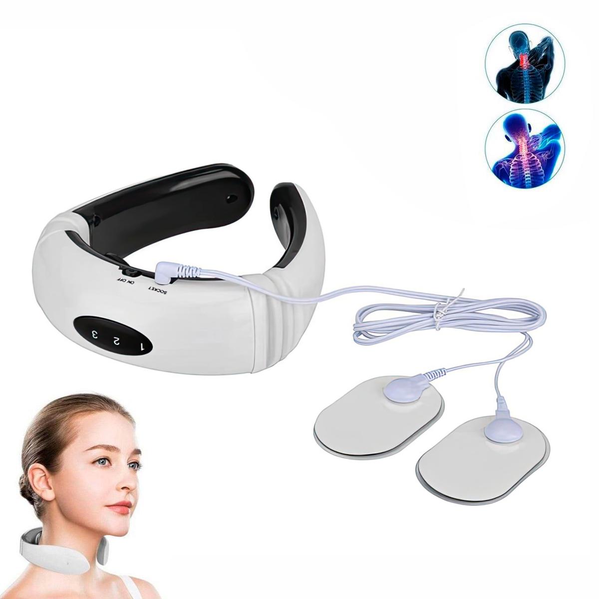 Електромасажер для шиї Neck Massager HX-5880 White (1010412) - фото 5
