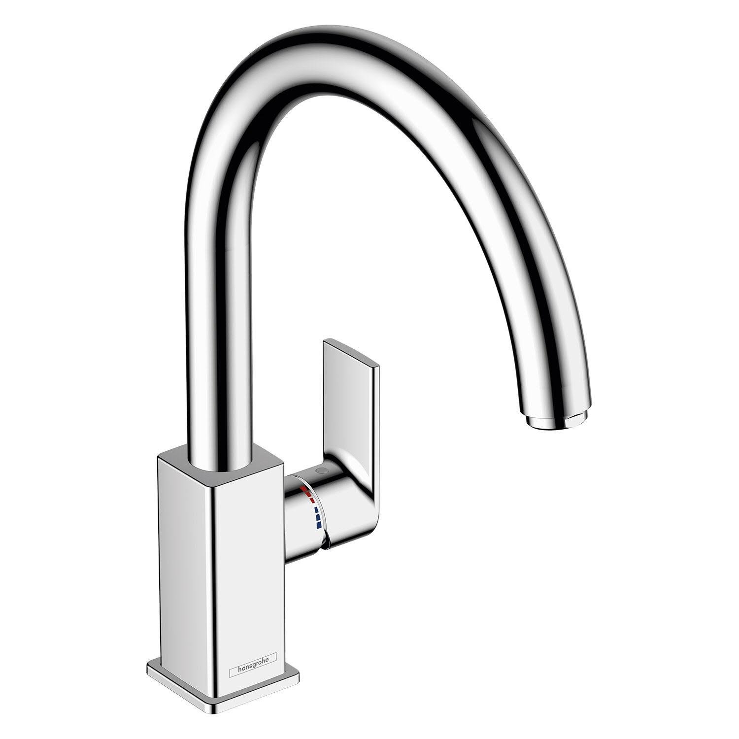 Змішувач для кухні Hansgrohe Vernis Shape M35 71871000 одноважільний Хром (143899)