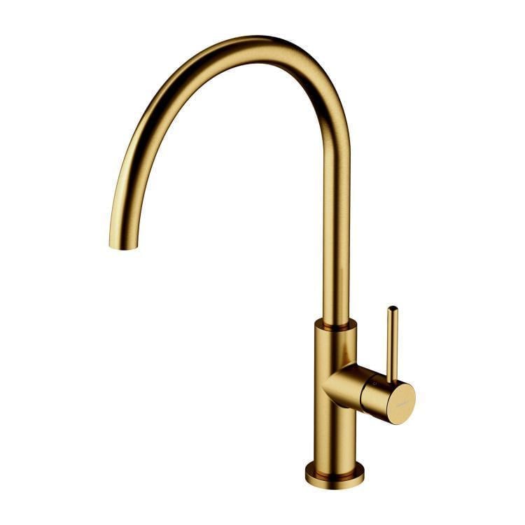 Смеситель для кухни Omnires Y Brushed Gold (Y1251GLB) Смеситель для кухни Omnires Y Brushed Gold (Y1251GLB)