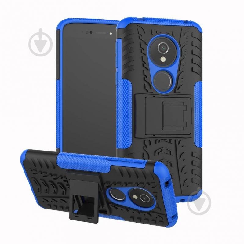 Чохол Armor Case для Motorola Moto E5 XT1921 Синій (hub_owJi12542)