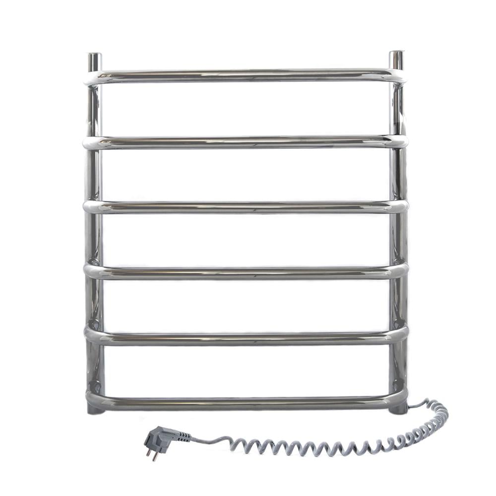 Полотенцесушитель электрический SANTAN Лестница Симфония правосторонняя нержавеющая сталь 480х600 мм (113211)