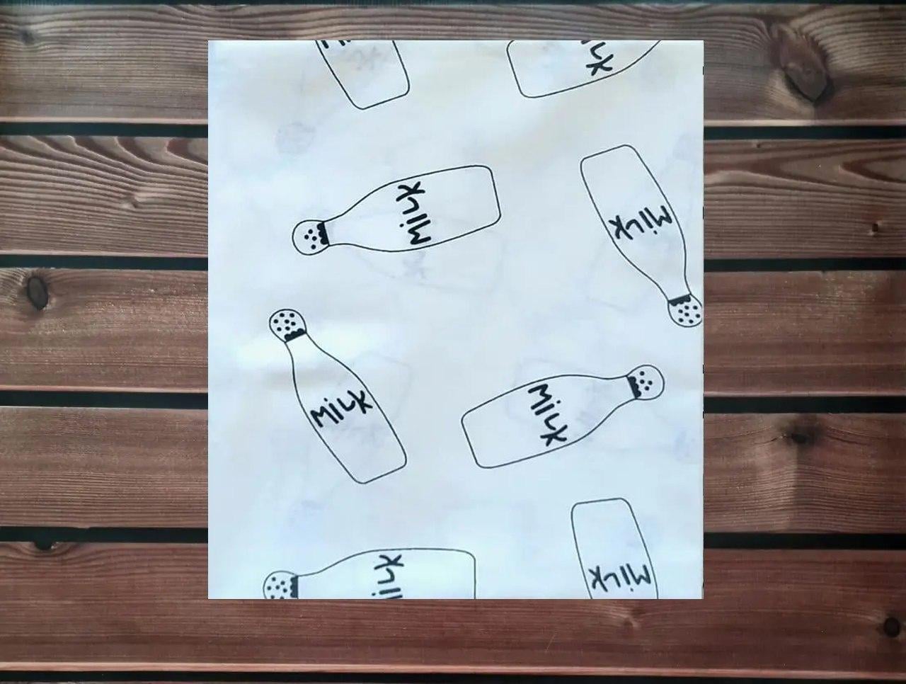 Пеленка детская BST It's a boy из натуральной хлопковой ткани 90х80 см Черный/Белый (2071331327)