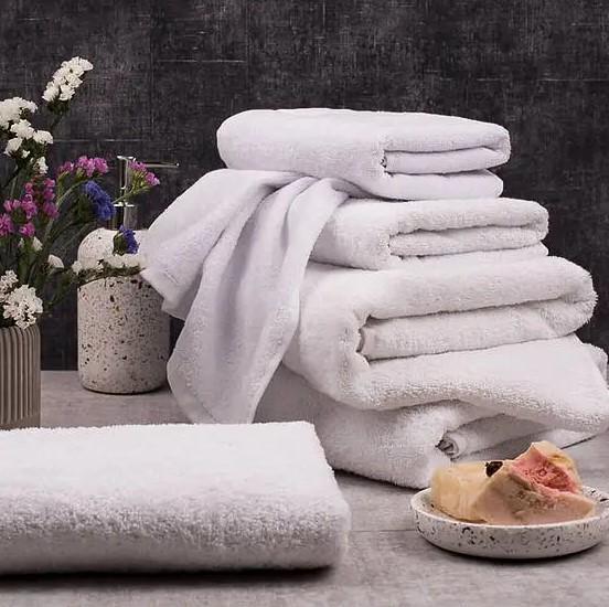 Полотенце махровое Aisha Hotel 40х70 см Белый (86-021)