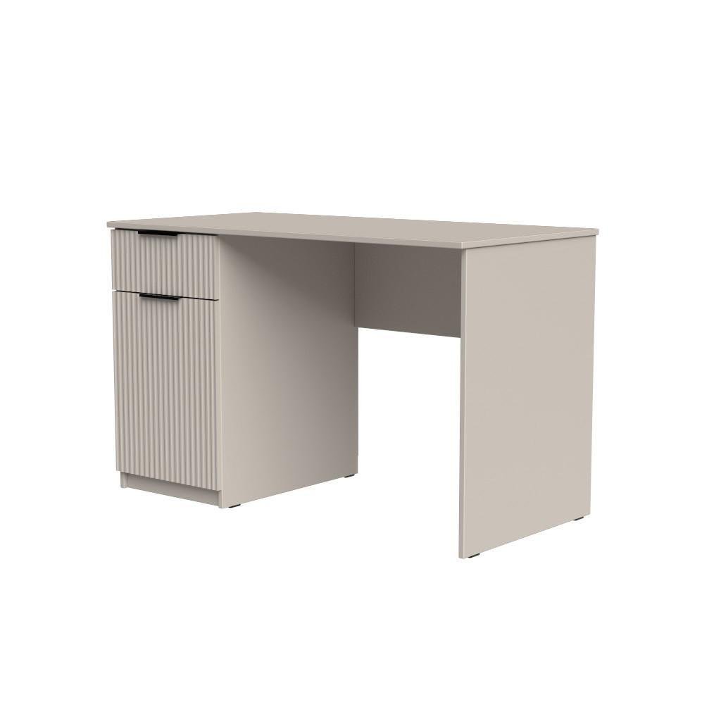 Стол письменный СП3 1Я1Д SENAM 750х1100х500 мм корпус ДСП Кашемир фасад МДФ краска NCS S 2002-Y50R Шелк мат фрезеровка Плаше Грос - фото 3 Стол письменный СП3 1Я1Д SENAM 750х1100х500 мм корпус ДСП Кашемир фасад МДФ краска NCS S 2002-Y50R Шелк мат фрезеровка Плаше Грос - фото 3