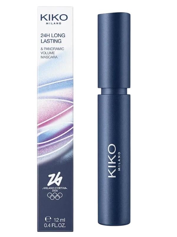 Тушь для ресниц Kiko Milano 24h Long Lasting & Panoramic Volume 12 мл Black (391440)