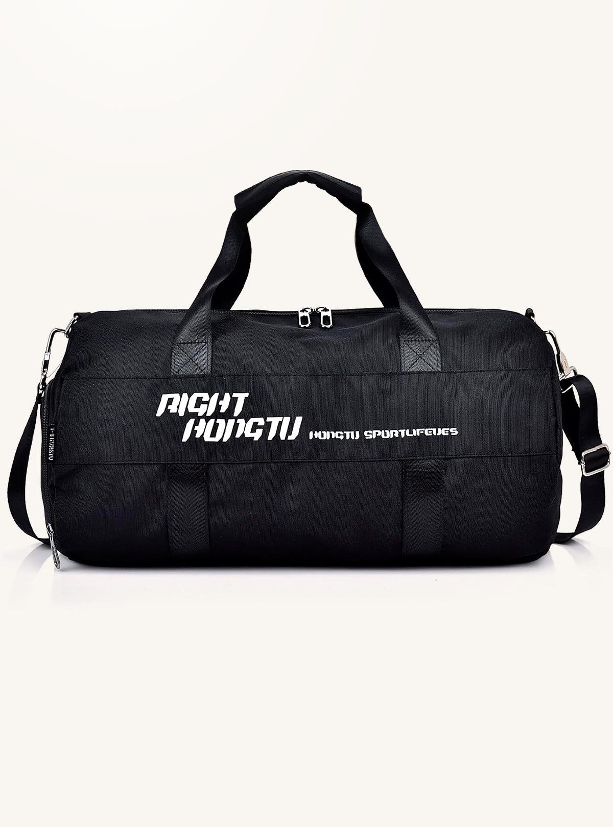 Спортивная сумка через плечо OnePro с отделением для обуви OnePro Черный (73705)