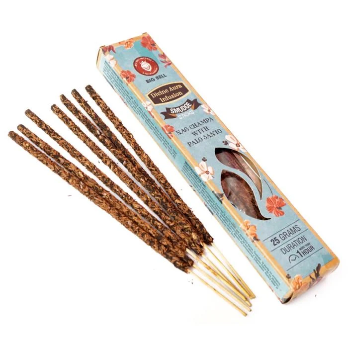 Аромапалички Big Bell Smudge Nag Champa Palo Santo 25 г (9131048)