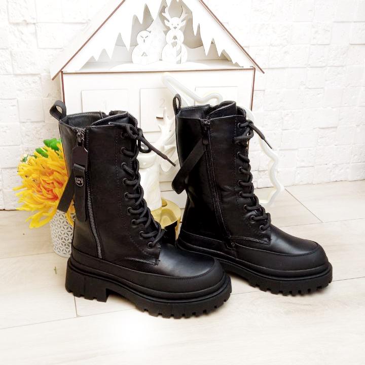 Ботинки зимние Paliament р. 35 23,3 см Черный (789003) - фото 4 Ботинки зимние Paliament р. 35 23,3 см Черный (789003) - фото 4