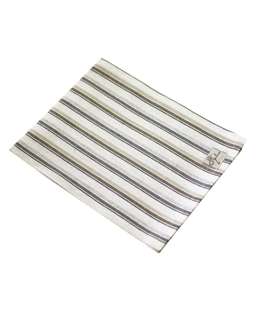Салфетка Кантри Коричневая полоска 35x45 см