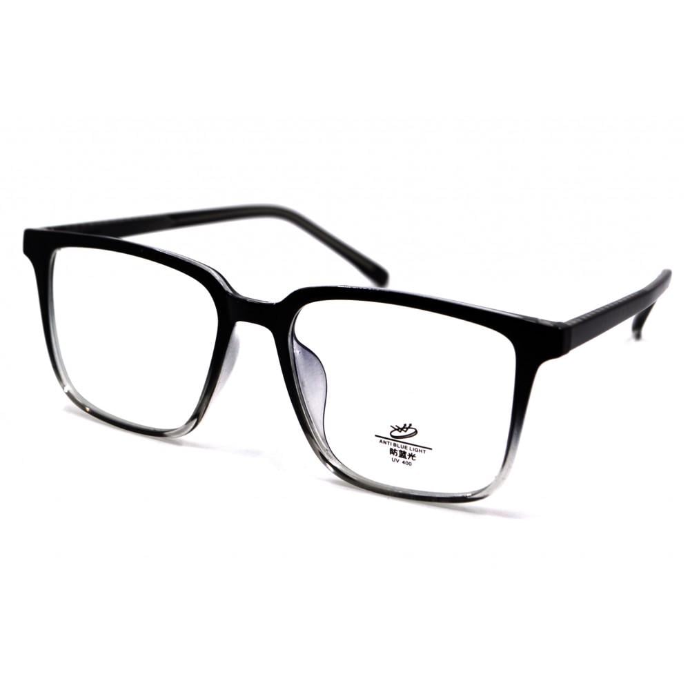 Компьютерные очки Blue Blocker пластиковая оправа TR 1005 NN Черный Глянцевый/Прозрачный (25087152)